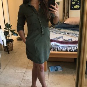 Army Green Dress